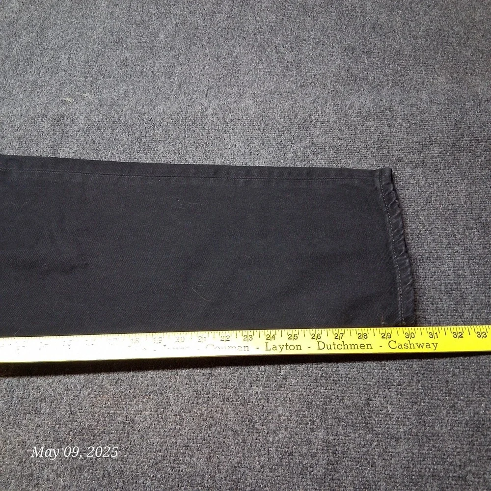 Levi 550‎ Jeans Men 38x30 Black Relaxed Tapered Denim Casual Work Pants